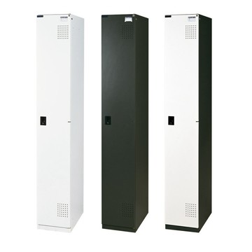 DAHFU 大富 KD 單門 多用途置物櫃 W300xD510xH1800mm 白色/鐵灰 /個 KD-30-5101 I/H