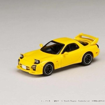 【東海模型】Hobby JAPAN 1/64 頭文字D 馬自達 MAZDA RX-7 (FD3S) Project D / INITIAL D 高橋啟介VS秋山涉 對戰場合 附情境背景板 HJDMD0