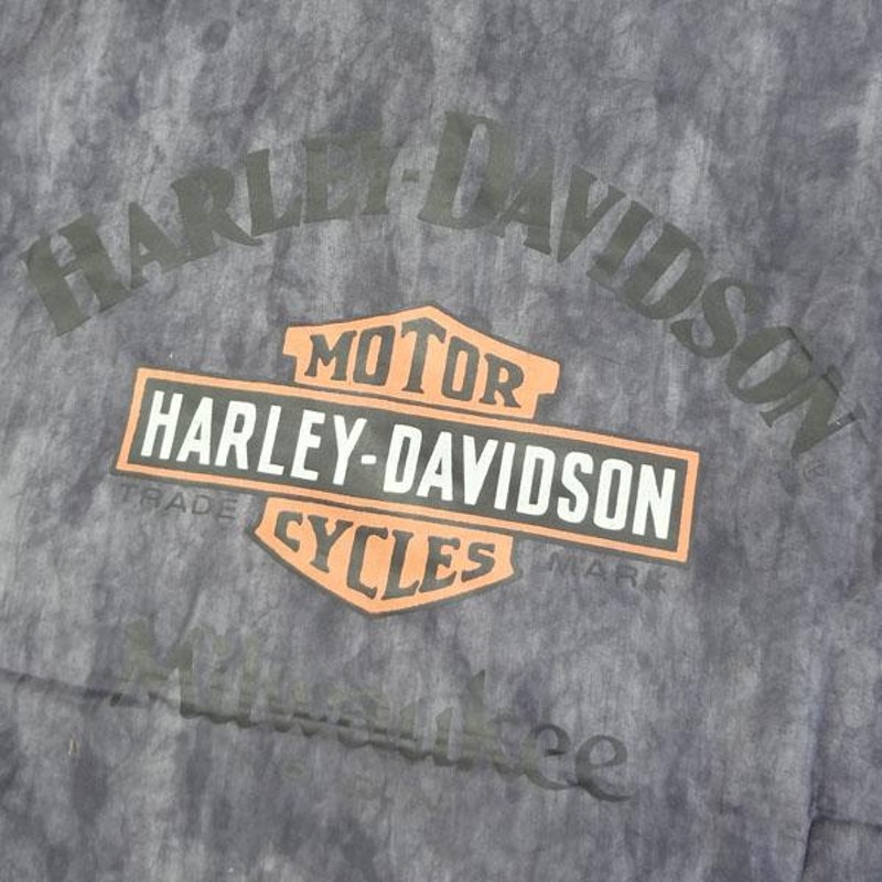 ハーレーダビッドソン ボーリングシャツ 半袖 HARLEY-DAVIDSON 日本製