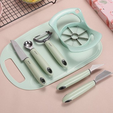 切水果神器全套挖水果球勺子削蘋果切分離器水果刀拼盤切西瓜套裝