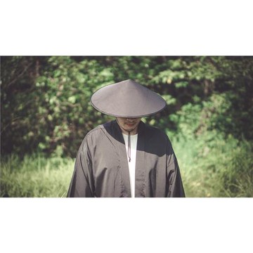 原物三生|九字版俠客斗笠帽防雨防曬帽抗紫外UPF80000+可卷折便攜