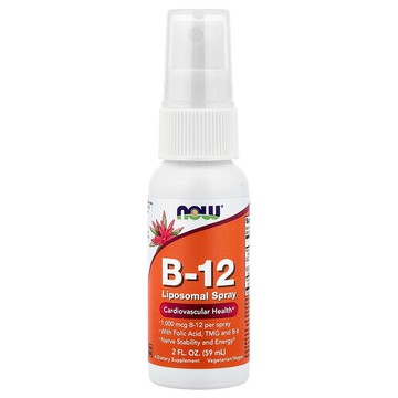 NOW Foods, B12 脂質體噴霧，2 液量盎司（59 毫升）