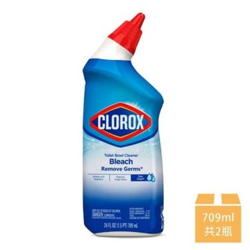 [Clorox 高樂氏】亮白馬桶清潔劑 709毫升*2入(送好禮_贈品隨機出貨)