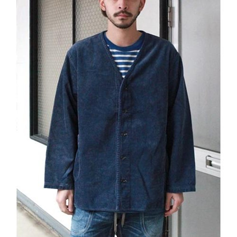 ゴーヘンプ GO HEMP VENDOR CARDIGAN / 8W H/C CORDUROY トップス