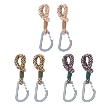 德國 LASSIG 設計感跳色圓繩推車掛勾(多色可選)