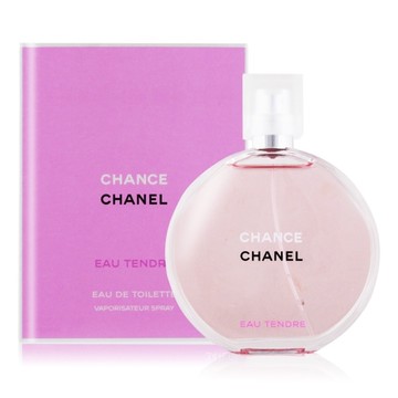 CHANEL 香奈兒CHANCE淡香水粉紅甜蜜版(50ml)-國際航空版