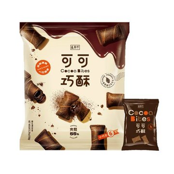 【盛香珍】可可巧酥-巧克力風味150g