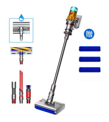 【送五豪禮】Dyson V12s Detect Slim Submarine™ 乾濕全能洗地吸塵器 (雙主吸頭組)