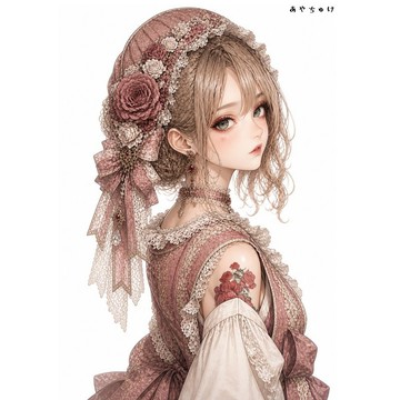 【5 月新作 1】07-131-0045 人物貼紙 漸層色系