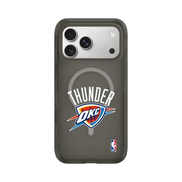 iPhone 17 Pro Max AirX 本質黑 - NBA - Logo-奧克拉荷馬市雷霆 Oklahoma City Thunder - Light