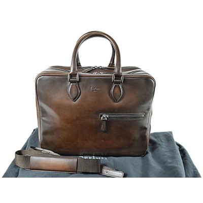 Berluti Formula 1001 Leather BriefCase - ビジネスバッグ