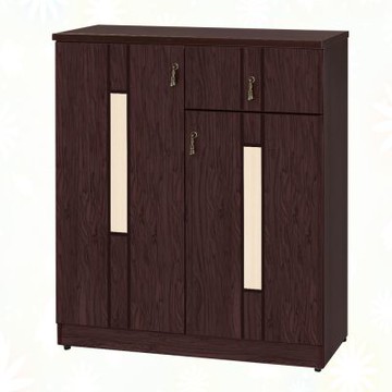 文創集-南亞塑鋼    宮崎  南亞塑鋼3尺雙開門單抽鞋櫃-91x36.5x103.5cm免組