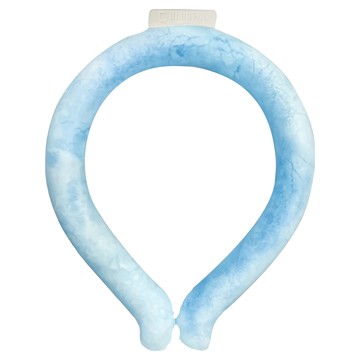 冰涼頸圈 TPU+PCM 凝膠 160g  水感藍  1個  15.5 x 17 x 2.6cm