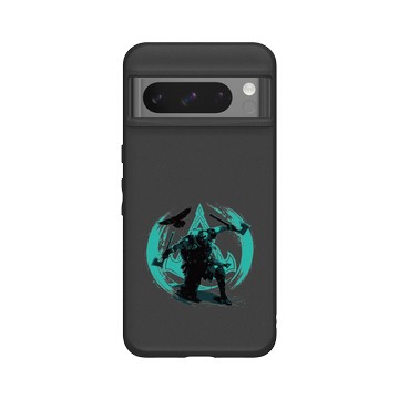 Pixel 8 Pro SolidSuit 黑 - Assassin's Creed - Valhalla - Eivor Dual Wielding