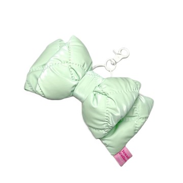 JCC 綠色蝴蝶結泡芙掛飾