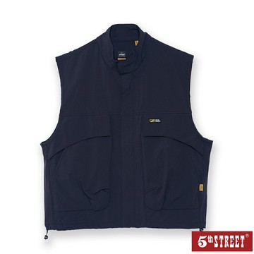 女裝 輕量 大口袋背心 黑色 (550036) 【5th STREET】【APP下單天天10%回饋】 治裝激推 最高折426