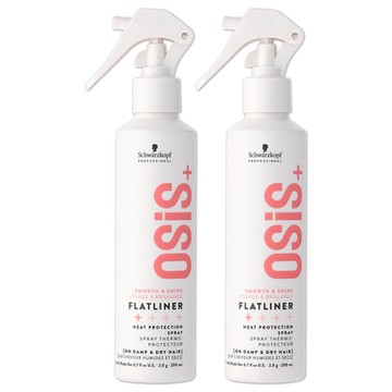 Schwarzkopf 施華蔻 OSIS+ Flatliner 抗熱直亮霧 200ml *(2入組)