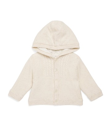 Tartine et Chocolat Cotton-Blend Knitted Coat