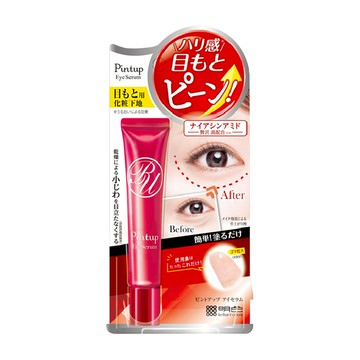 MEISHOKU 明色 PINTUP眼霜 紅  30秒速緊緻  撫平歲月痕跡  緊緻拉提眼霜  15g  1條