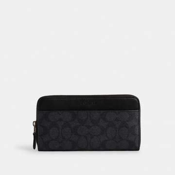 經典 SIGNATURE風琴褶皮夾