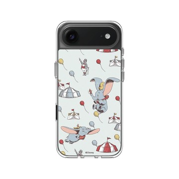 iPhone Air Clear Case（相機按鈕） 透明 - 迪士尼-經典系列 Disney Classics - 小飛象 - 可愛元素