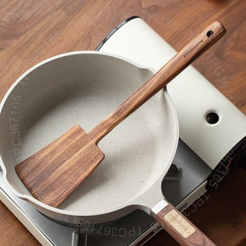 日式相思木鏟鍋鏟木質耐高溫家用長把相思木鏟不粘鍋專用木頭炒菜鏟子廚具389