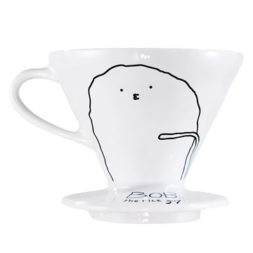 HARIO 好璃奧 V60 BOB聯名款恩恩濾杯  濾杯  1個