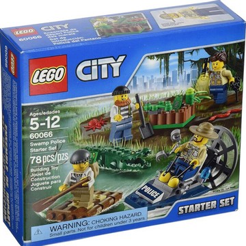 ||高雄 宅媽|樂高 積木|| LEGO“60066“沼澤警察入門套裝