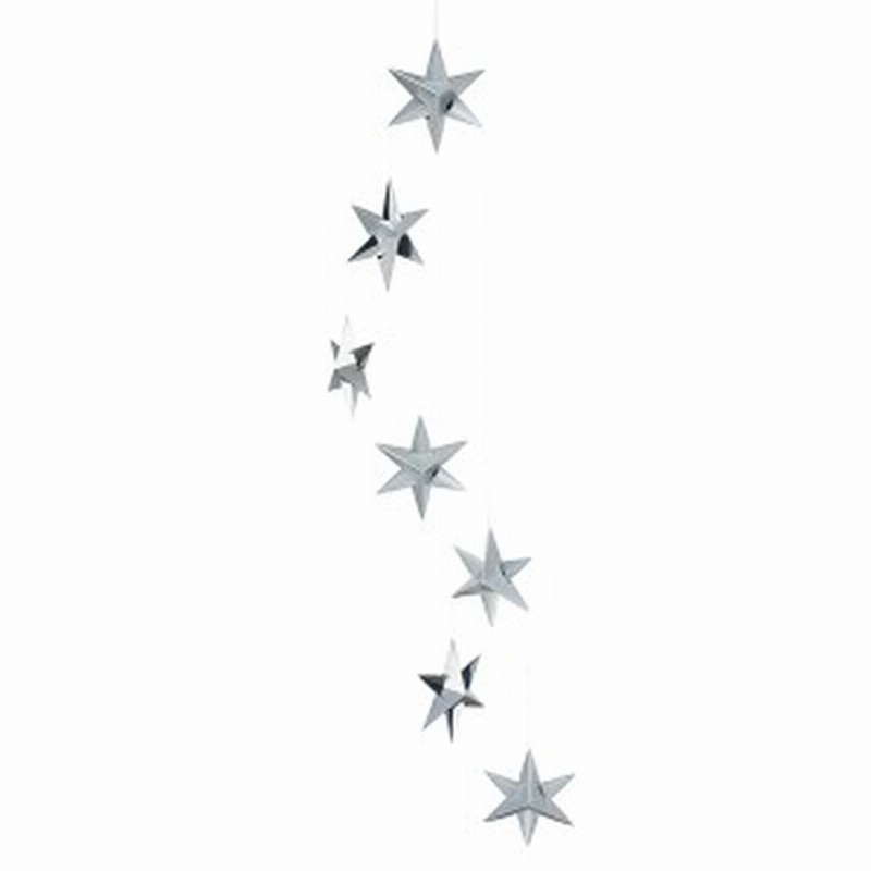 スター モビール シルバー Livingly リビングリー 飾り オーナメント 星 銀 おしゃれ インテリア 北欧 ペーパー 紙 装飾 シンプル 通販 Lineポイント最大1 0 Get Lineショッピング