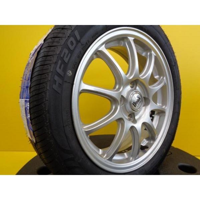 タイヤホイール 4本セット 中古 DepleX 15インチ+ 新品 HF HF201【175/55R15】2020年製 タンク ルーミー ジャスティ  トール に♪ | LINEショッピング