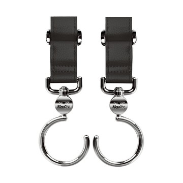 Manito Styler 旋轉嬰兒車掛勾  黑珍珠黑  2個