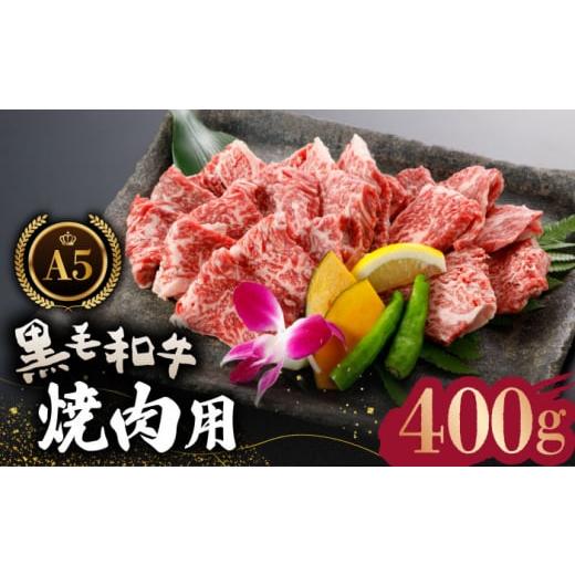 ふるさと納税 熊本県 山鹿市 A5 黒毛和牛 焼肉用 約400g 黒毛和牛 焼き肉用 焼肉 焼き肉 熊本県産 [ZBO009]