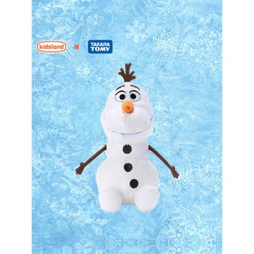 多美tomy迪士尼筆袋冰雪奇緣2雪寶娃娃公仔兒童可愛毛絨玩具禮物