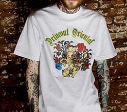 FINDSENSE H1夏季 新款 歐美 嘻哈 復古印花  時尚  寬鬆 潮牌 情侶 白色短袖 T恤 潮男女 上衣