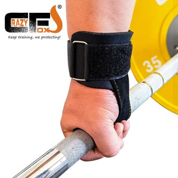運動護掌助力帶CROSSFIT GRIP WEIGHTLIFT BELT硬拉引體向上器械