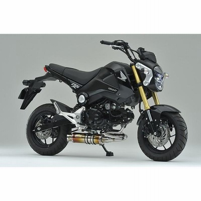 グロムjc61 リアライズ ラグナ チタン フルエキ リアライズ│ラグナ Ti チタン マフラー│GROM JC61('16