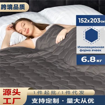 重力毯蓋毯加棉雙面拼接午睡毯專供源頭工廠批發毯子助眠毯沙發毯
