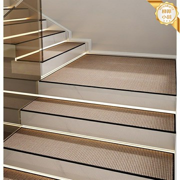 【防滑靜音】樓梯踏步墊 樓梯墊 樓梯地毯 防滑墊 臺階墊 樓梯臺階墊 實木樓梯專用 硅膠防滑 可擦洗 別墅複式家用
