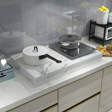 廚房好物燃氣竈蓋板罩電磁爐支架木竈台煤氣竈蓋板架托底座用置物