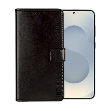 IN7 瘋馬紋 Samsung S25/S25+/S25 Ultra/S25 FE 錢包式 磁扣側掀PU皮套