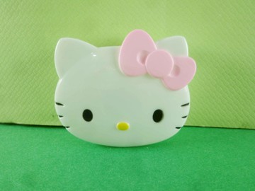 【震撼精品百貨】Hello Kitty 凱蒂貓~頭型膠台-粉色