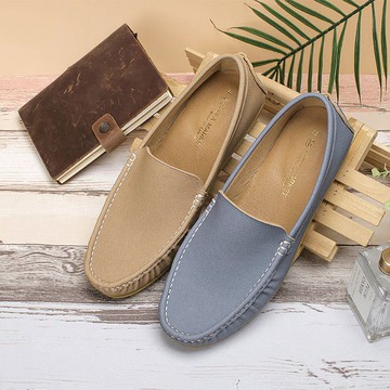 素色百搭男款豆豆鞋 2CW80