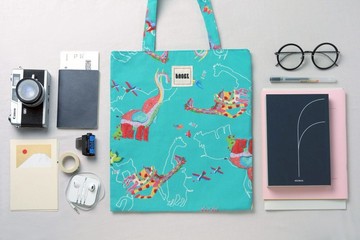 日本花布 可愛動物系列 托特包