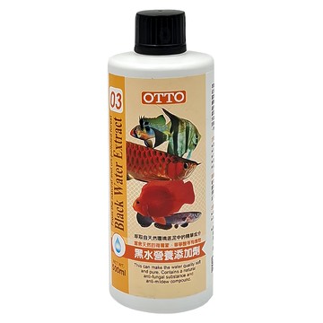 OTTO 建興水族 黑水營養添加劑，500ml  1瓶