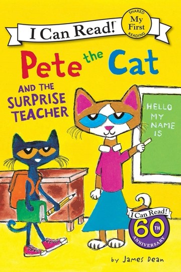 An I Can Read My First I Can Read Book: Pete the Cat and the Surprise Teacher[二手書_良好]