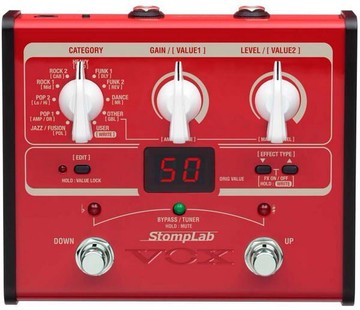 Vox StompLab IB 電貝斯 Bass 綜合效果器(日本製)【唐尼樂器】