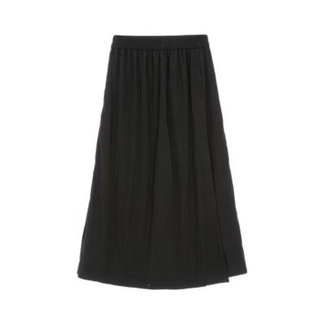 GIORDANO 女裝鬆緊高腰闊腿九分褲裙【雙色任選】