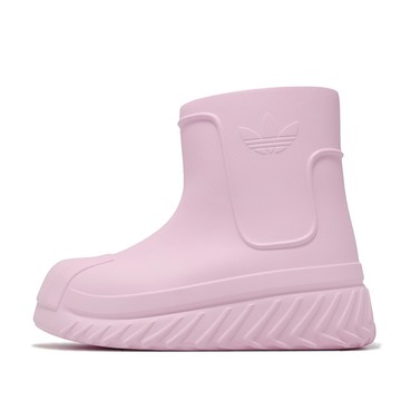 adidas 厚底雨鞋 Adifom Superstar Boot W 女鞋 粉 貝殼頭 厚底 膠鞋 愛迪達 IE0389