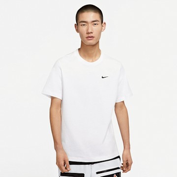 NIKE 短袖上衣 男 運動 AS M NSW TEE NK EMBRD SWSH FS 白 BV0508-100