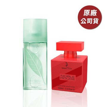 Elizabeth Arden 雅頓綠茶淡香水100ml+杜拜多多香選 極致嫣紅淡香水 100ML (原廠公司貨)